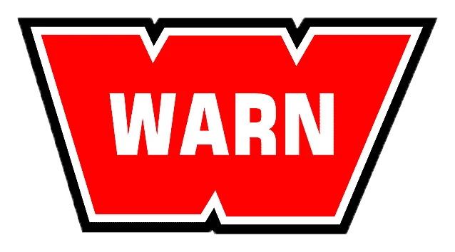 Warn logo — recovery, air & tyres supplied and fitted by Venture 4x4 in Mbombela